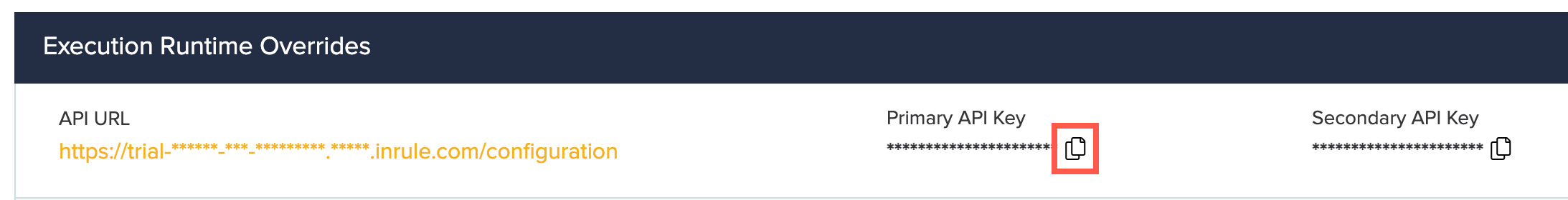 Click on the copy icon